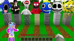 ВЫБЕРИ ПРАВИЛЬНУЮ МОГИЛУ SCP В МАЙНКРАФТ КОЛЯН И КСЮША НОВАЯ РУБРИКА