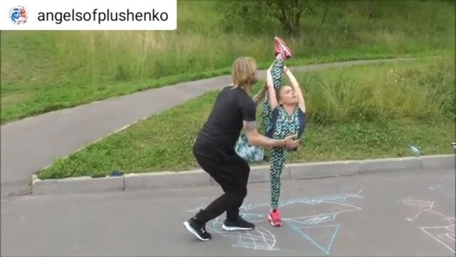 Работаем над растяжкой - бильманом с Евгением Викторовичем смотреть онлайн