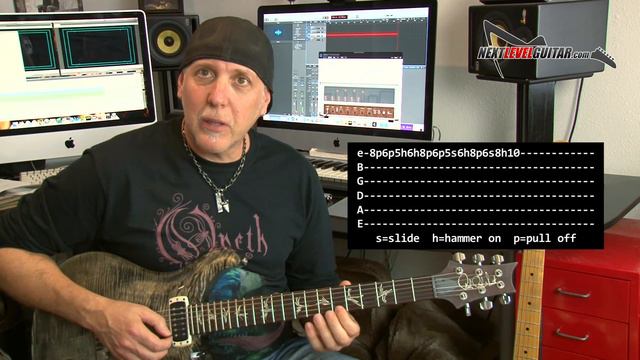Joe Satriani Style guitar soloing device - use with ANY SCALE - with TABS смотреть онлайн