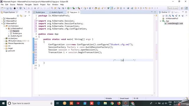 Hibernate Annotations(JPA) with JDBC | Hibernate Core Tutorial in Hindi | #2 смотреть онлайн