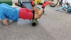 Ролл МФР для бегуна и не только его поясницы, колена, голеностопа)))