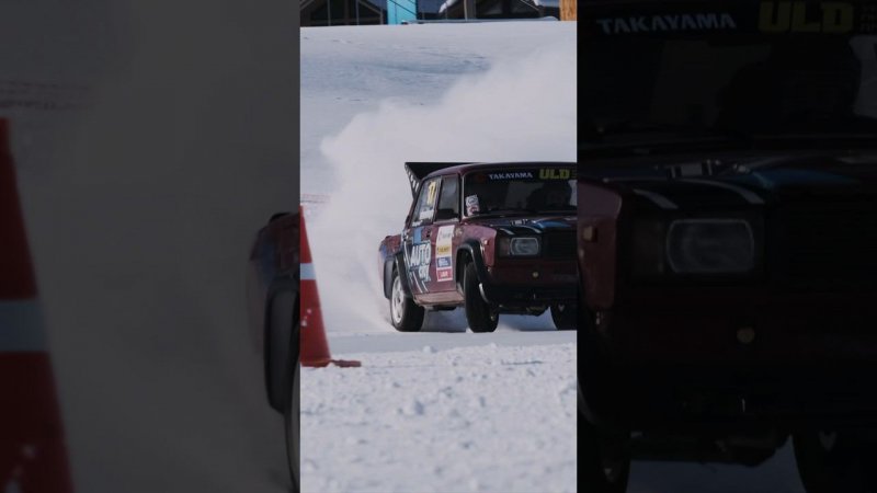 Второй этап TAKAYAMA ULD WINTER DRIFT CUP 2024! #боеваяклассика #дрифт #зимнийдрифт #жига #uraldrift