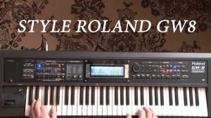 А я все летала Синтезатор Roland GW8