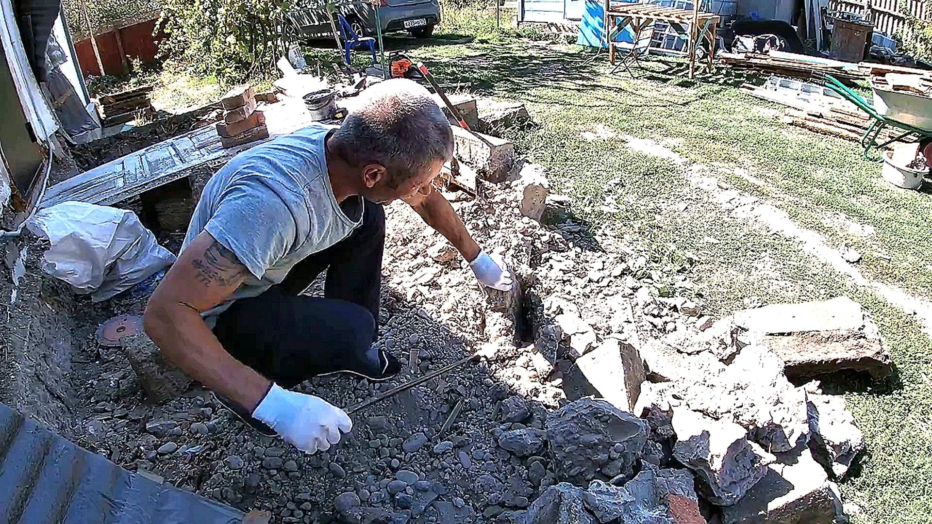 Восстановление очень старого дома! Самое тяжёлое позади