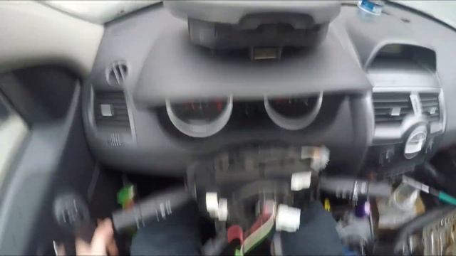 Замена кассеты подрулевого шлейфа Рено Меган 2. | How to fix tape airbag Renault Megane 2 смотреть онлайн