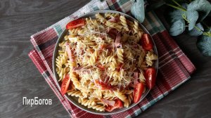 Вкусное блюдо из макарон за 15 минут!