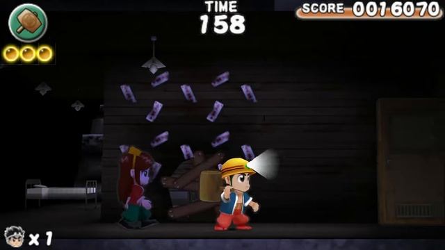 Hammerin Hero (Artisan Difficulty) Part 8, Level 8, Abandoned Hospital (PSP) смотреть онлайн