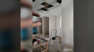 Примерочные из Гипсокартона  в магазине модной одежды.