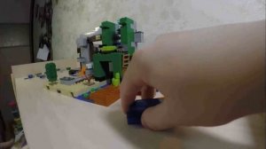 Часть 2 . Собираю Шахту Крипера . Lego Minecraft