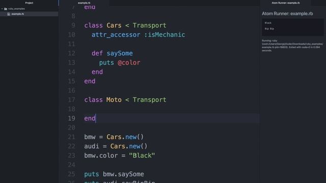 Уроки Ruby для начинающих / #12 - Наследование, модули и завершение курса смотреть онлайн