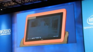 Dell Inspiron Duo 10-Inch Convertible Netbook with Intel Atom N550 at IDF 2010