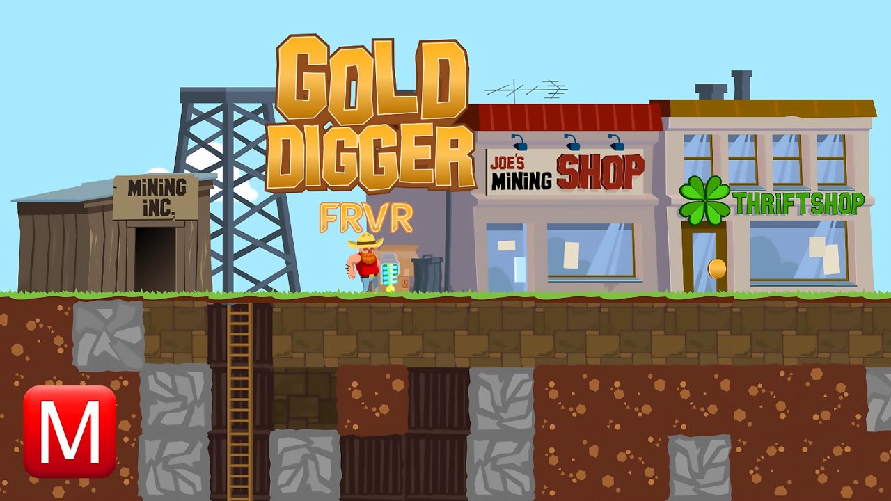 Взлом Gold Digger FRVR ► Золотоискатель идет в отрыв