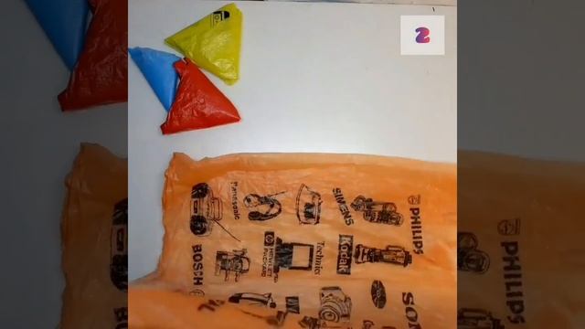 КРУТАЯ ИДЕЯ! Как сложить пакеты компактно  Пакеты в ТУБЕ Пакеты треугольником!