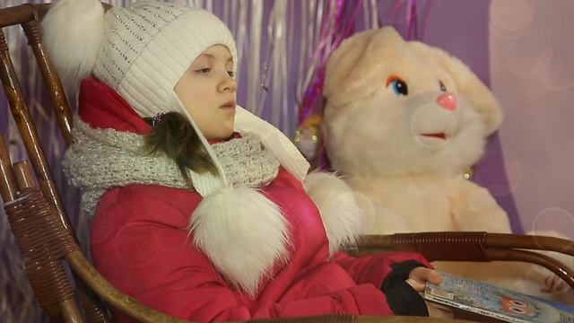 Дед Мороз.  Мария Клокова.  Исполняет Полякова Лиза.  Вечер.