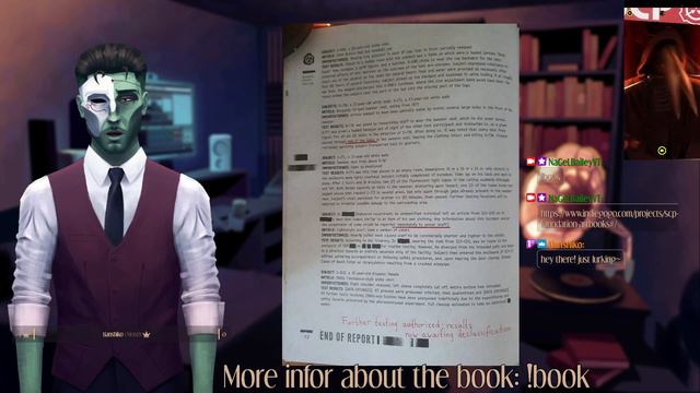 [ENVtuber|HUVtuber] SCP Foundation Book reading The Red Journal[2022-07-22] смотреть онлайн