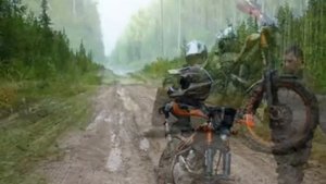 Тест Yamaha Tricker 250 в бездорожье.