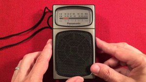 Panasonic RF-504D Classic AM FM Portable Radio Review