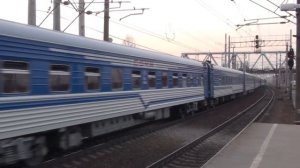 RZD фирменный поезд СОЧИ 5 о.п.км СПБ-Сочи