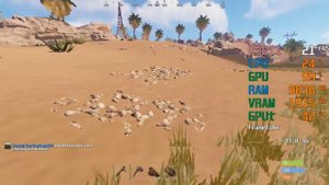 Radeon Vega 3 Graphics -- AMD Athlon 3000G -- Rust FPS Test