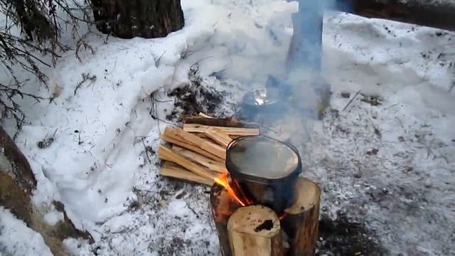 Костёр Финская свеча смотреть онлайн
