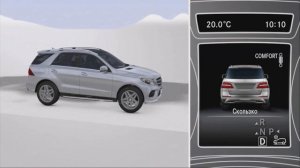 Программы движения W166 GLE-Class Mercedes-Benz