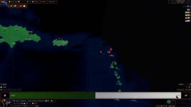 Карибская Федерация Age of History 2. Прохождение Age of Civilization 2. смотреть онлайн