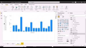 Can We Show Subtotals in Bar Chart/ Column Chart in Power BI | Intermediate Total Columns- Power BI