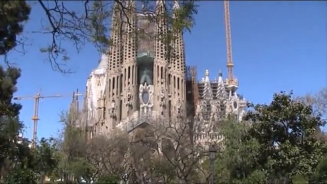 Достопримечательности Барселоны. Sagrada Familia Храм Святого Семейства