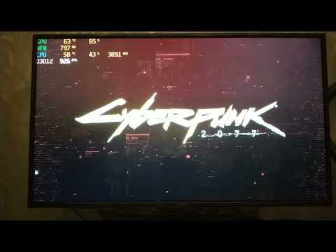 е5-1650 v2 + RX590 8Gb в  RDR2 и Cyberpunk 2077