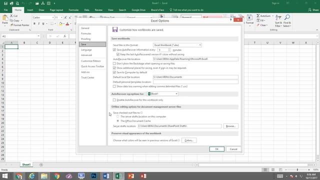 Changing the Default Settings in Microsoft Excel смотреть онлайн