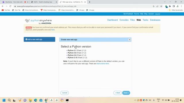 Host Machine Learning Project in Python Anywhere|| #Hindi |#datascience  |#bigdataanalytics |