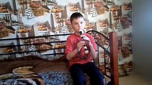 Одинокий пастух. Блокфлейта. Никита 8 лет