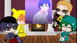 реакция на аниме 🏐волейбол🏐ч.о