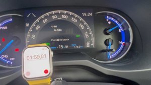 Прогрев RAV4 Hybrid 5 поколения зимой.