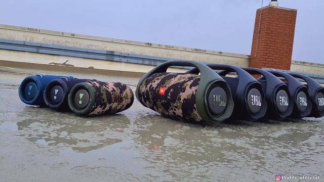 3X XTREME 3 & 5X BOOMBOX 2 [BASS TEST] (100% VOLUME) JBL PARTYBOOST @jblfan361tv8