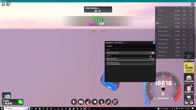 [NEW] ? Drive World Script / Hack | Auto Farm | 10k Per Minute ? | *PASTEBIN 2023* смотреть онлайн