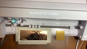 Плоттер Silhouette CAMEO 4 первый опыт #фольгирование#скрапбукинг#плоттер