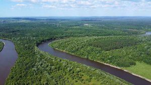 Река Сура. Ульяновская область