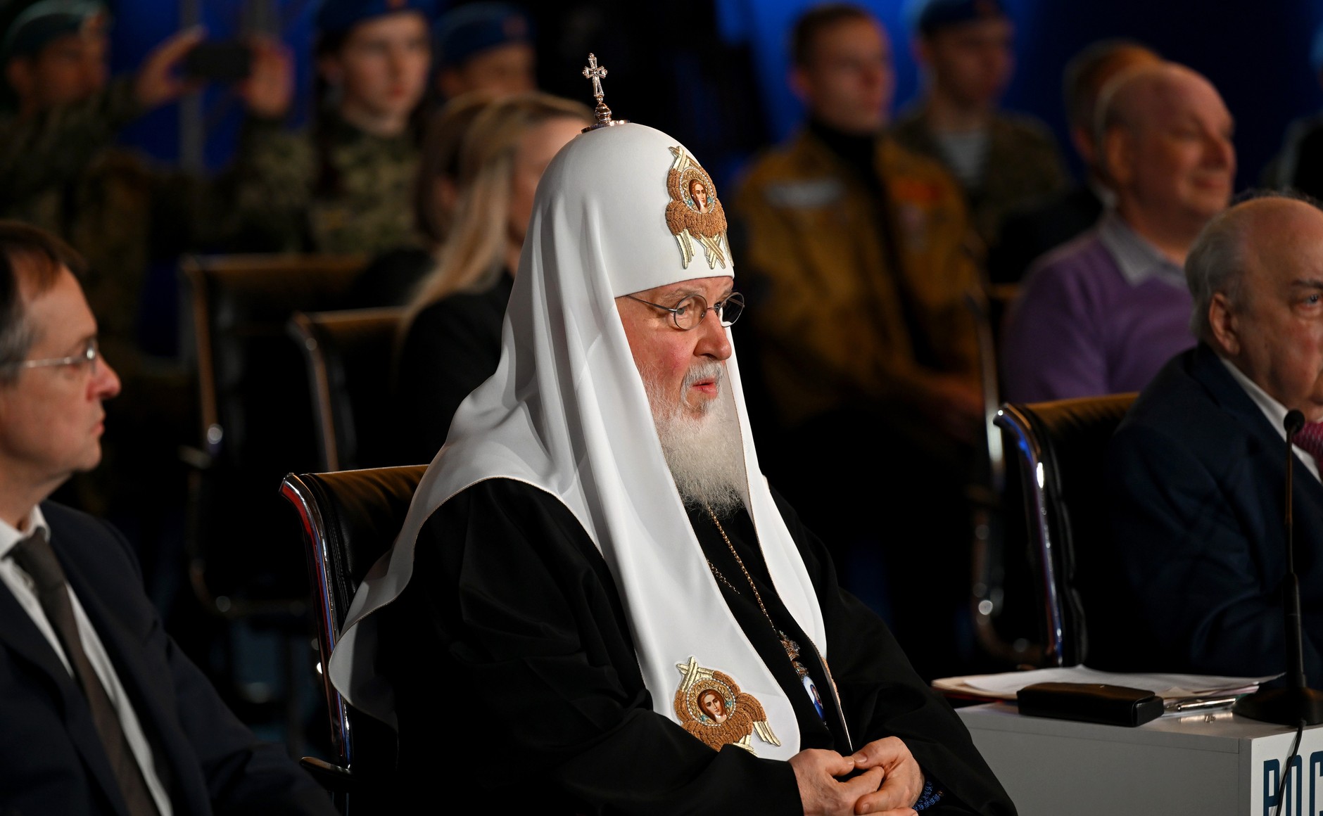 Выступление патриарха Кирилла на встрече с историками и представителями традиционных религий России.