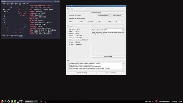 Openbox Window Manager | FreeBSD 13.1
