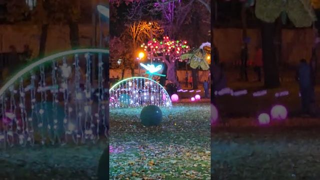 Новый "Фентези парк" в Харькове/ Ночной лес/ Сказка/ оригинальный звук/ смотреть онлайн