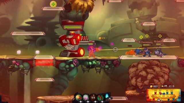 Awesomenauts Assemble! Launch Trailer смотреть онлайн