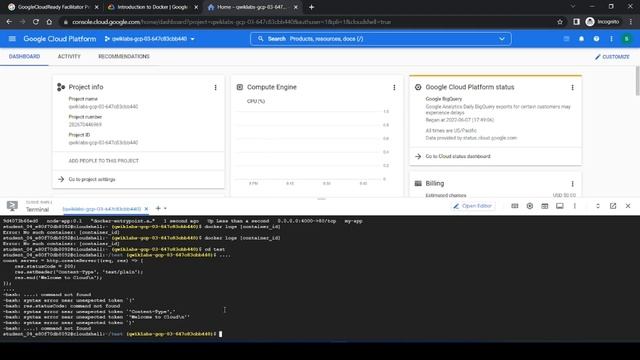 Introduction to Docker Qwik lab смотреть онлайн