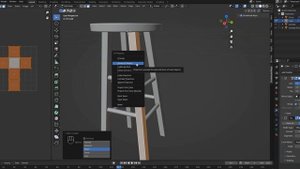 Как сделать автоматическую развертку обьекта в Blender