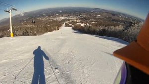 01/28/19 The Big Man enjoying Kastle MX 89 on Upper Standard.