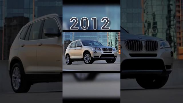 Evolution of BMW X3 (2000~2022) #shorts