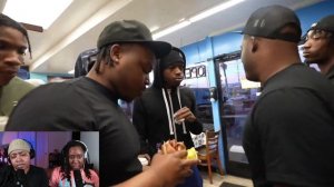 Getting Pressed By CRIPS While Trying To Do a Food Review | REACTION