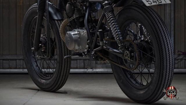 Yamaha SR125 cafe racer смотреть онлайн