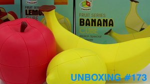 Unboxing №173 FanXin Fruit Series | Banana Cube | Lemon Cube | Apple Cube. Обзор