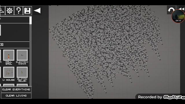 Взорвал очень много бомб в Melon PlayGround